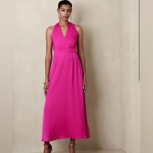 COPY - NWT Banana Republic Factory Halter Maxi Dress - sz 14 tall